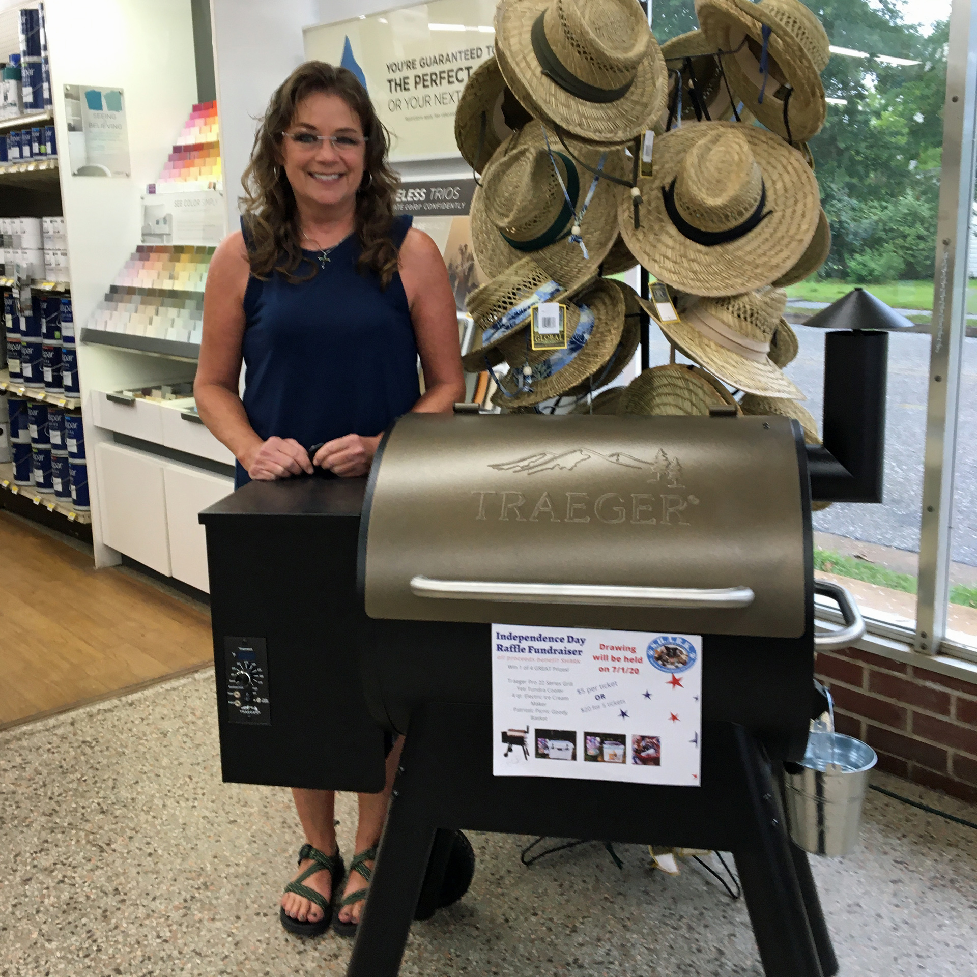 Leigh - Traeger Pro Series Grill Winner